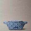 Sac banane en Denim avec logo emblématique sur toute la surface Sac banane en Denim avec logo emblématique sur toute la surface