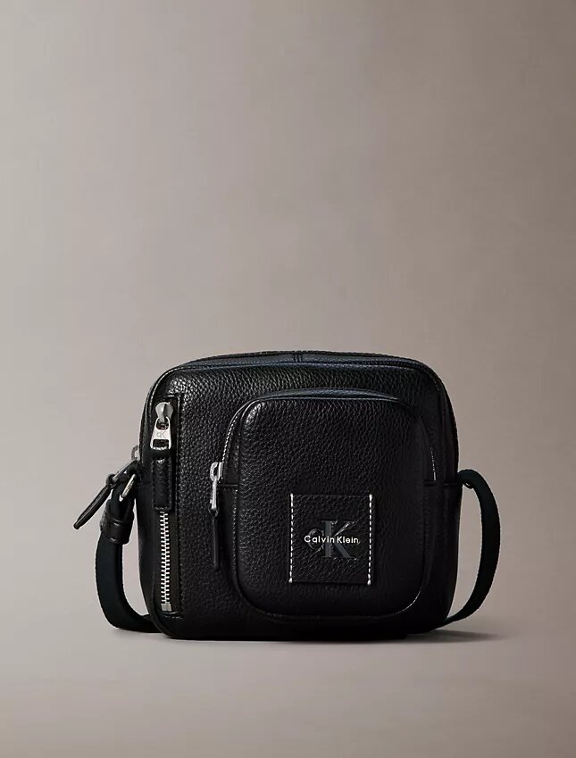 Sac à bandoulière audacieux en imitation cuir grainé Sac à bandoulière audacieux en imitation cuir grainé