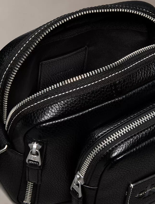 Sac à bandoulière audacieux en imitation cuir grainé Sac à bandoulière audacieux en imitation cuir grainé