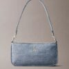 Sac à bandoulière convertible en Denim avec logo