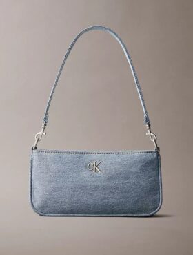Sac à bandoulière convertible en Denim avec logo