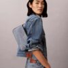 Sac à bandoulière convertible en Denim avec logo