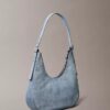 Sac à bandoulière en Denim Logo Crescent