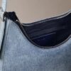 Sac à bandoulière en Denim Logo Crescent