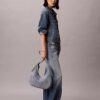 Sac à bandoulière en Denim Logo Crescent