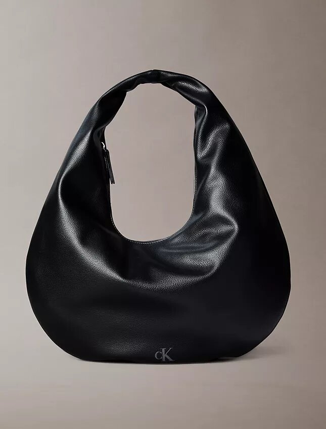 Sac à bandoulière en forme de croissant à grain galet Sac à bandoulière en forme de croissant à grain galet