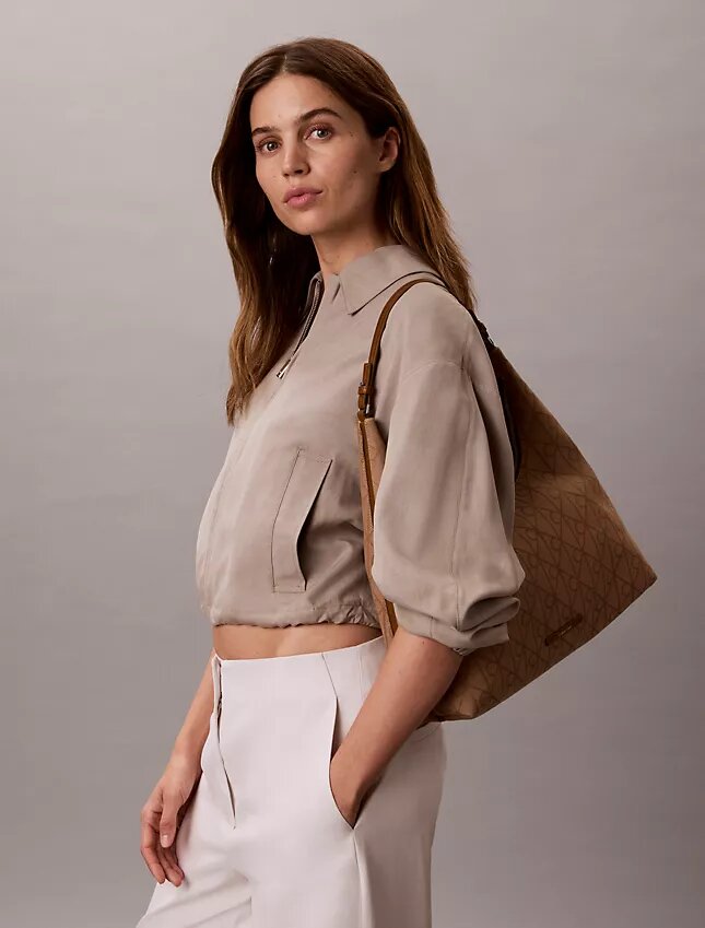Sac à bandoulière en jacquard Emblem Sac à bandoulière en jacquard Emblem