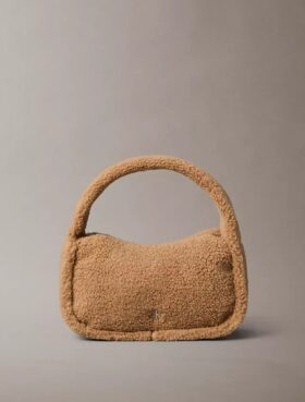 Sac à bandoulière en sherpa Sac à bandoulière en sherpa