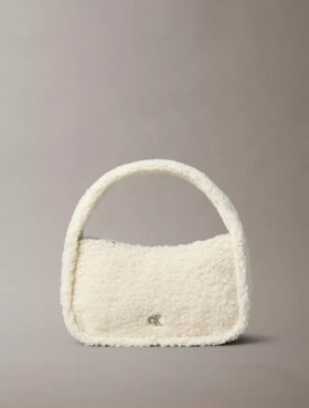 Sac à bandoulière en sherpa Sac à bandoulière en sherpa