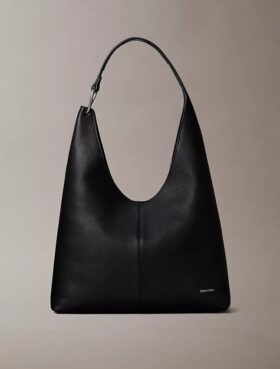Sac à bandoulière moyen en cuir souple