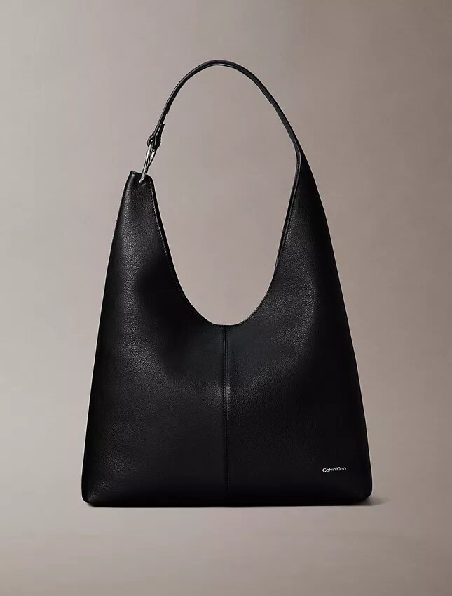 Sac à bandoulière moyen en cuir souple Sac à bandoulière moyen en cuir souple