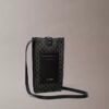 Sac à bandoulière pour téléphone avec logo emblématique sur toute la surface Sac à bandoulière pour téléphone avec logo emblématique sur toute la surface