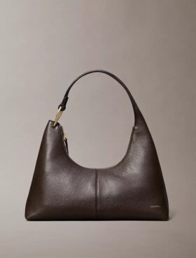 Sac à bandoulière souple en cuir
