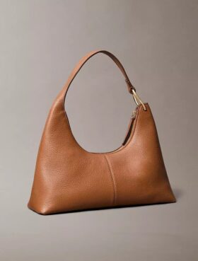 Sac à bandoulière souple en cuir