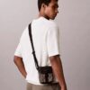 Sac de reporter en jacquard à emblème