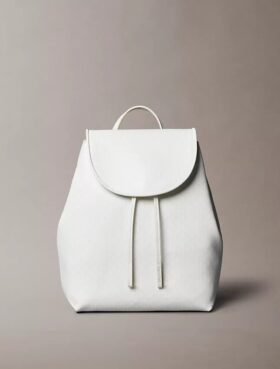 Sac à dos avec logo emblématique sur toute la surface