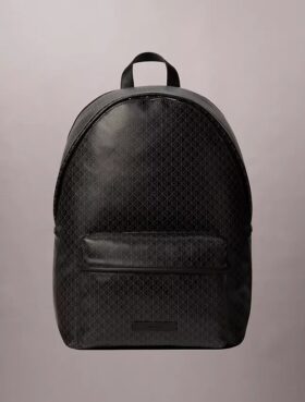 Sac à dos avec logo emblématique sur toute la surface