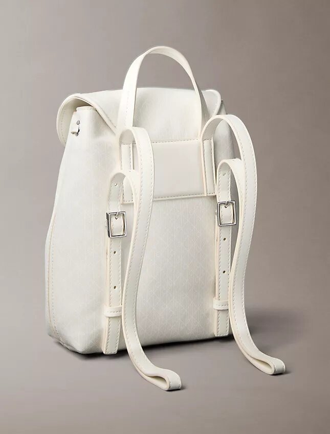 Sac à dos avec logo emblématique sur toute la surface Sac à dos avec logo emblématique sur toute la surface