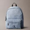 Sac à dos en Denim avec logo Monogram Sac à dos en Denim avec logo Monogram