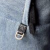 Sac à dos en Denim avec logo Monogram Sac à dos en Denim avec logo Monogram