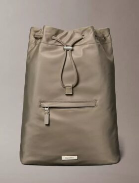 Sac à dos en nylon mat à cordon