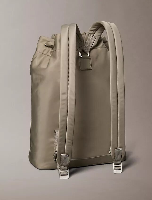 Sac à dos en nylon mat à cordon Sac à dos en nylon mat à cordon