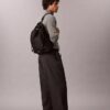 Sac à dos en nylon mat à cordon Sac à dos en nylon mat à cordon