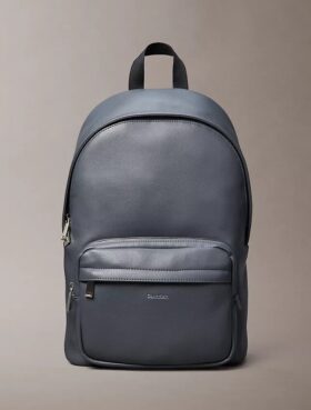 Sac à dos rond avec logo en relief