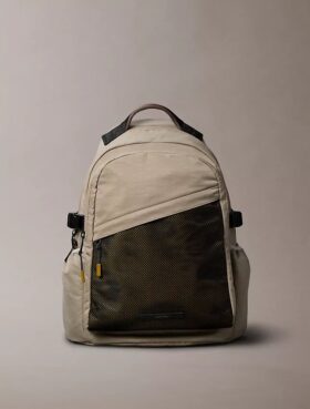 Sac à dos rond à face avant en maille