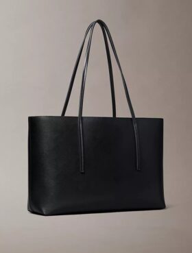Sac fourre-tout avec logo en feuille métallique