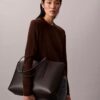 Sac fourre-tout avec logo en feuille métallique Sac fourre-tout avec logo en feuille métallique