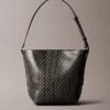 Sac seau à logo emblématique sur toute la surface avec pochette Sac seau à logo emblématique sur toute la surface avec pochette