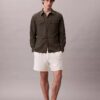 Short bouclé en coton mélangé à enfiler Short bouclé en coton mélangé à enfiler
