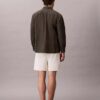 Short bouclé en coton mélangé à enfiler Short bouclé en coton mélangé à enfiler