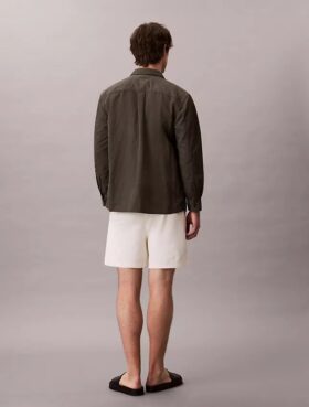 Short bouclé en coton mélangé à enfiler