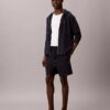 Short bouclé en coton mélangé à enfiler Short bouclé en coton mélangé à enfiler