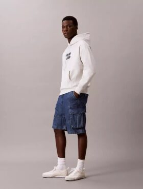 Short cargo en denim des années 90