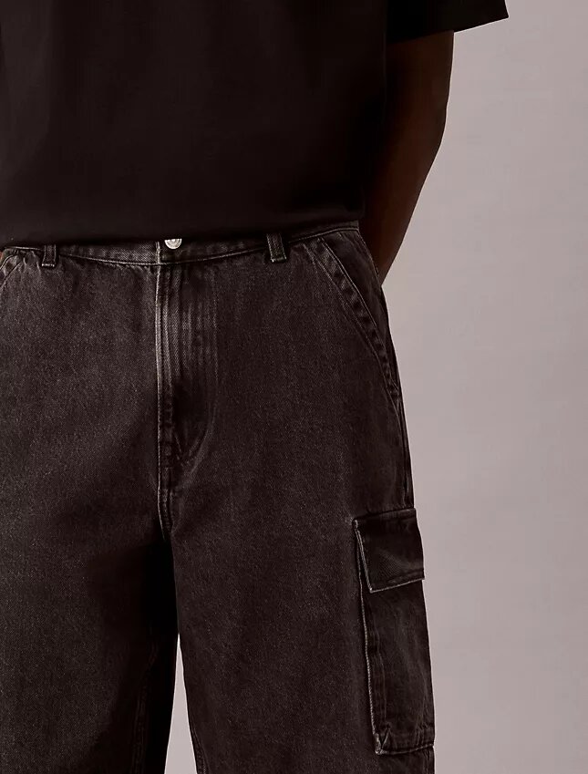 Short cargo en denim des années 90 Short cargo en denim des années 90