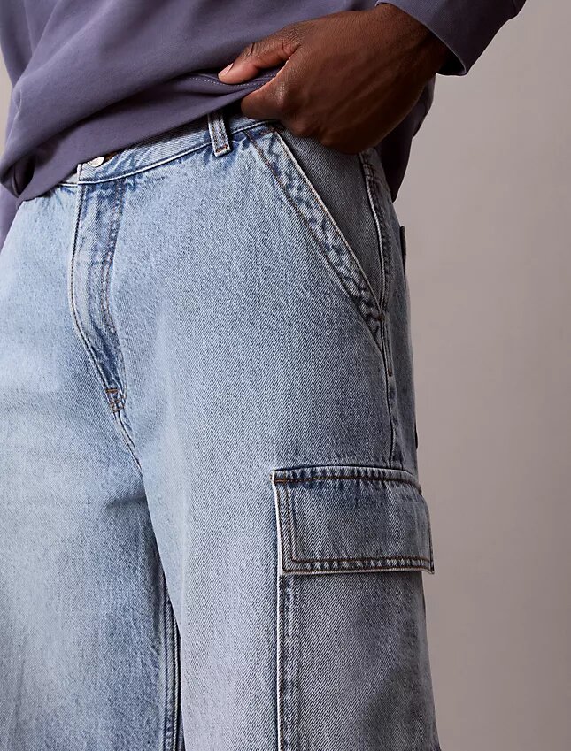 Short cargo en denim des années 90 Short cargo en denim des années 90