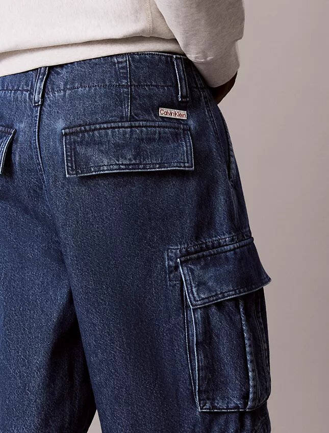 Short cargo en denim des années 90 Short cargo en denim des années 90