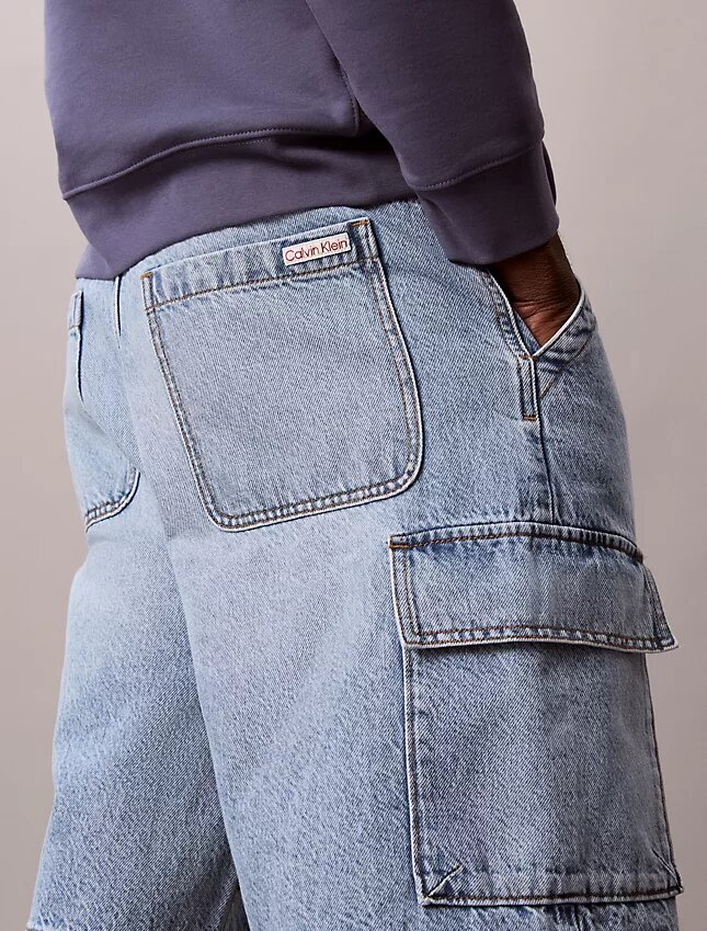Short cargo en denim des années 90 Short cargo en denim des années 90