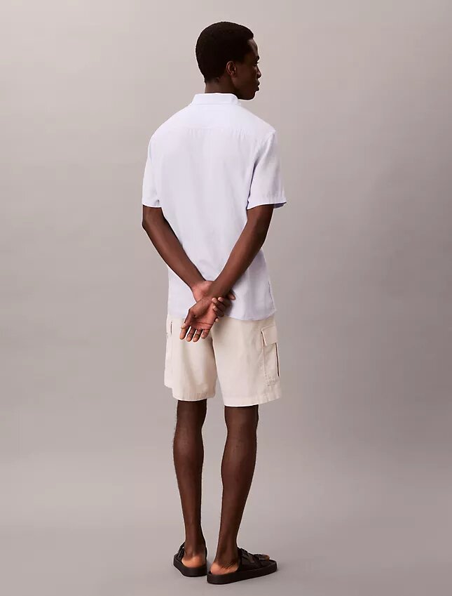 Short cargo en mélange de lin Short cargo en mélange de lin