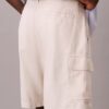 Short cargo en mélange de lin Short cargo en mélange de lin
