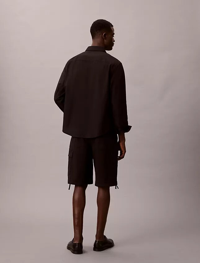 Short cargo en sergé de coton Cotton Stretch Short cargo en sergé de coton Cotton Stretch