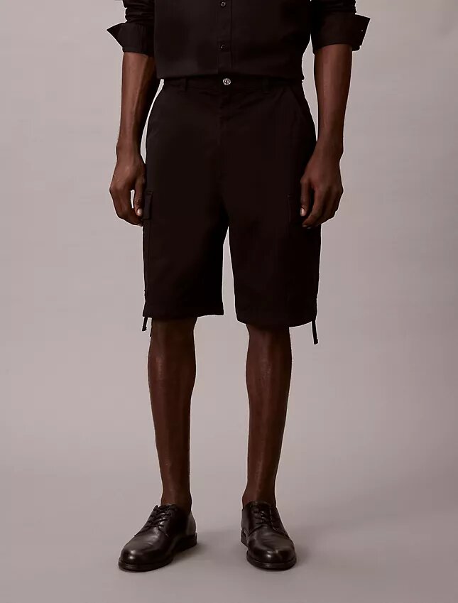 Short cargo en sergé de coton Cotton Stretch Short cargo en sergé de coton Cotton Stretch