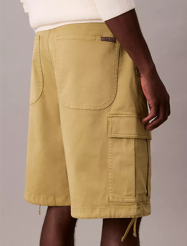 Short cargo en sergé de coton Cotton Stretch Short cargo en sergé de coton Cotton Stretch