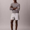 Short chino en coton Cotton Stretch à enfiler