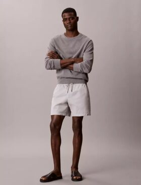 Short chino en coton Cotton Stretch à enfiler