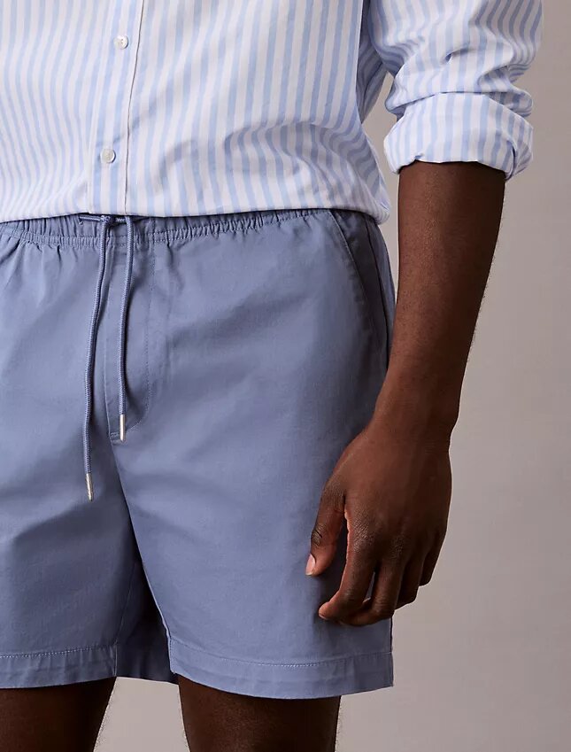 Short chino en coton Cotton Stretch à enfiler Short chino en coton Cotton Stretch à enfiler