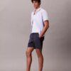 Short chino en coton Cotton Stretch à enfiler